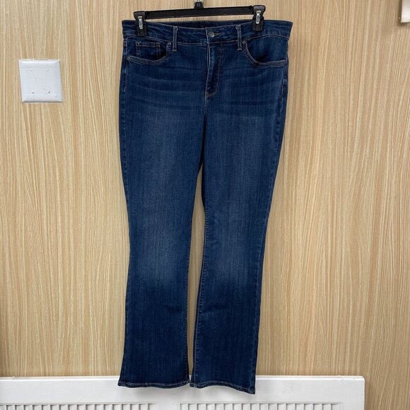 NYDJ Blue denim jeans size 14 - Picture 1 of 6